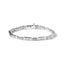 Bracelet de tennis en diamant taille princesse en or blanc 14K - 1,0 Cttw