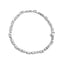 Bracelet de tennis en diamant taille princesse en or blanc 14K - 1,0 Cttw