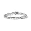 14K White Gold Princess-Cut Diamond Link Bracelet - 1.00 Cttw