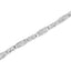 Bracelet en or blanc 14K avec diamants - 2,0 cttw