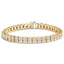 Pulsera de Tenis de Diamantes de 14K de Oro Amarillo de 8.00 Cttw - 7 Pulgadas