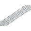 Bracelet de tennis en or blanc 14K avec 5,0 carats de diamants en forme de S