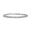 Pulsera de Tenis de Enlace Cuadrado con Diamantes de Plata Esterlina .925 1.0 Cttw