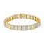 14K Yellow Gold Diamond Link Bracelet - 5.50 Cttw