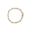 Pulsera de Clúster de Diamantes de Corte Redondo de 2.00 Cttw en Oro Amarillo de 10K