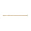 10k Yellow Gold 1/3 Cttw Diamond Teardrop Link Bracelet - 7.25"
