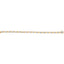 Bracelet en or blanc 10K avec diamants en cluster floral X-Link