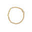 10K Yellow Gold Diamond Spiral Link Bracelet - 3 cttw