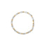 10K Yellow and White Gold Diamond 'S' Link Bracelet - 2.00 Cttw