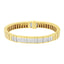 Pulsera de Tenis de Diamantes en Oro Amarillo de 14K con Corte Princesa - Tamaño 7"