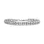 Pulsera de Tenis de Diamantes de Corte Rosa en Plata Esterlina .925 de Doble Enlace
