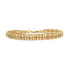 Pulsera de Tenis de Diamantes de Corte Rosa en Plata Esterlina .925 de Doble Enlace