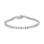 Pulsera de Tenis con Diamantes Miracle-Set de Plata Esterlina .925 - 7"