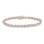 Pulsera de Tenis S-Curve de Diamantes en Oro de 10K y Plata Esterlina Bicolor
