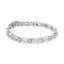 Pulsera de Tenis X-Link de Diamante Miracle-Set de Plata Esterlina .925