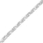 Pulsera de Tenis X-Link de Diamante Miracle-Set de Plata Esterlina .925