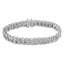 Bracelet de tennis en argent sterling .925 avec diamants de 3,0 cttw en plusieurs rangées
