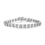 Pulsera de Tenis Doble Swoosh de Diamante de Plata Esterlina .925 - Tamaño 7.75