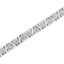 .925 Pulsera de Tenis de Diamantes de Plata Esterlina