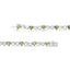 Pulsera Infinito de Diamante y Peridoto Creado en Laboratorio de Plata Esterlina .925