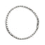 .925 Sterling Silver Diamond Link Bracelet - 1/10 Cttw