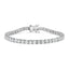 14K White Gold Lab Grown Diamond Tennis Bracelet - 2.00 Cttw