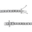 Bracelet de tennis en diamant cultivé en laboratoire en or blanc 14K 2.0 Cttw