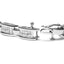 Pulsera de Tenis de Diamantes con Montura Invisible en Oro Blanco de 14K 3.0 Cttw