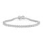 Pulsera de Tenis Clásica de Diamantes Crecidos en Laboratorio de Oro Blanco de 14K - 7.25"