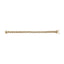 14K Yellow Gold Plated Sterling Silver Diamond Tennis Bracelet