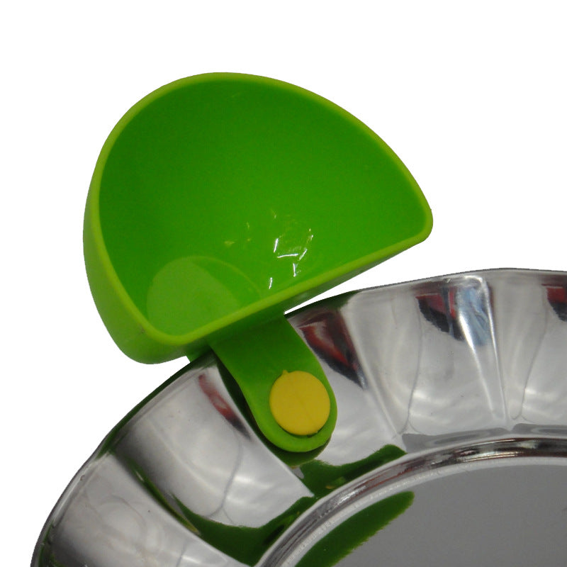 Creative plastic snack spoon with versatile bowl plate seasoning dish salad dressing box for kitchen use - Korvel