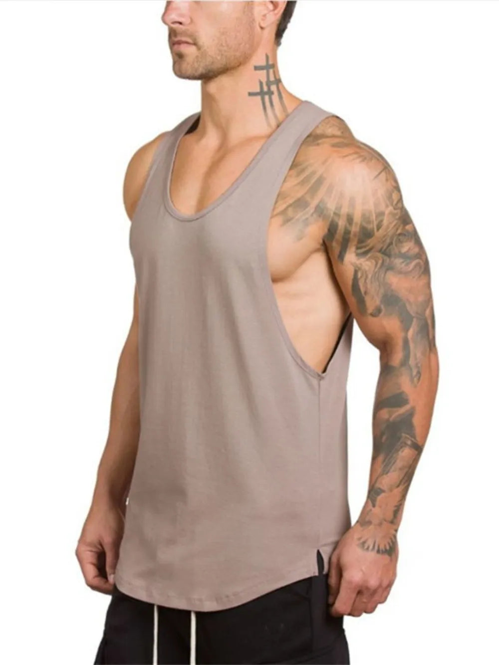 Débardeur à larges bretelles pour hommes