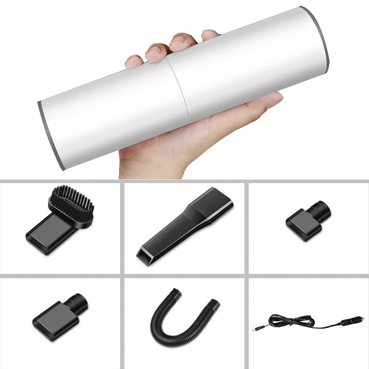 Aspirateur Portable Mini 120W à Succion pour la Maison et la Voiture