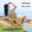 Durable Leisure Backrest Folding Chair for Outdoor Use