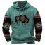 Sudadera deportiva de impresión digital para hombre