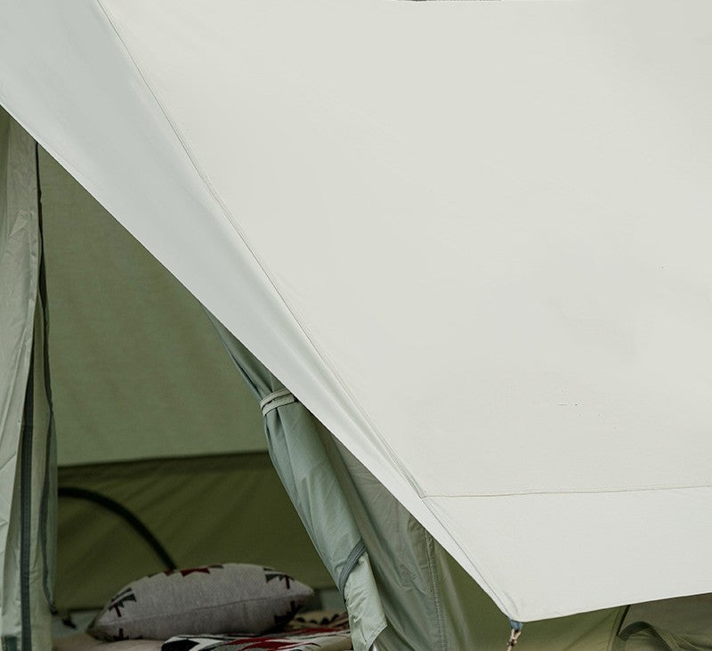 Tente de camping en coton de luxe grande taille pour familles