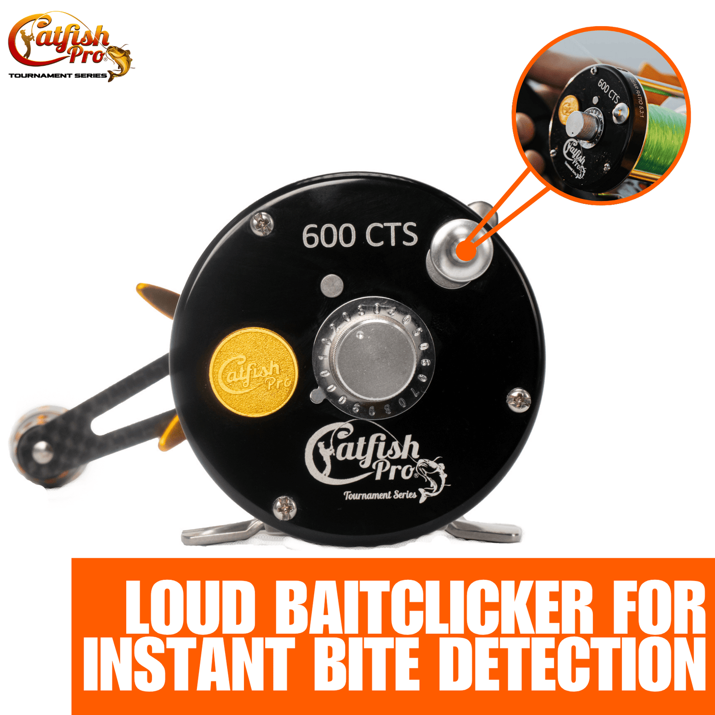 Moulinet Baitcaster Rond 600CTS