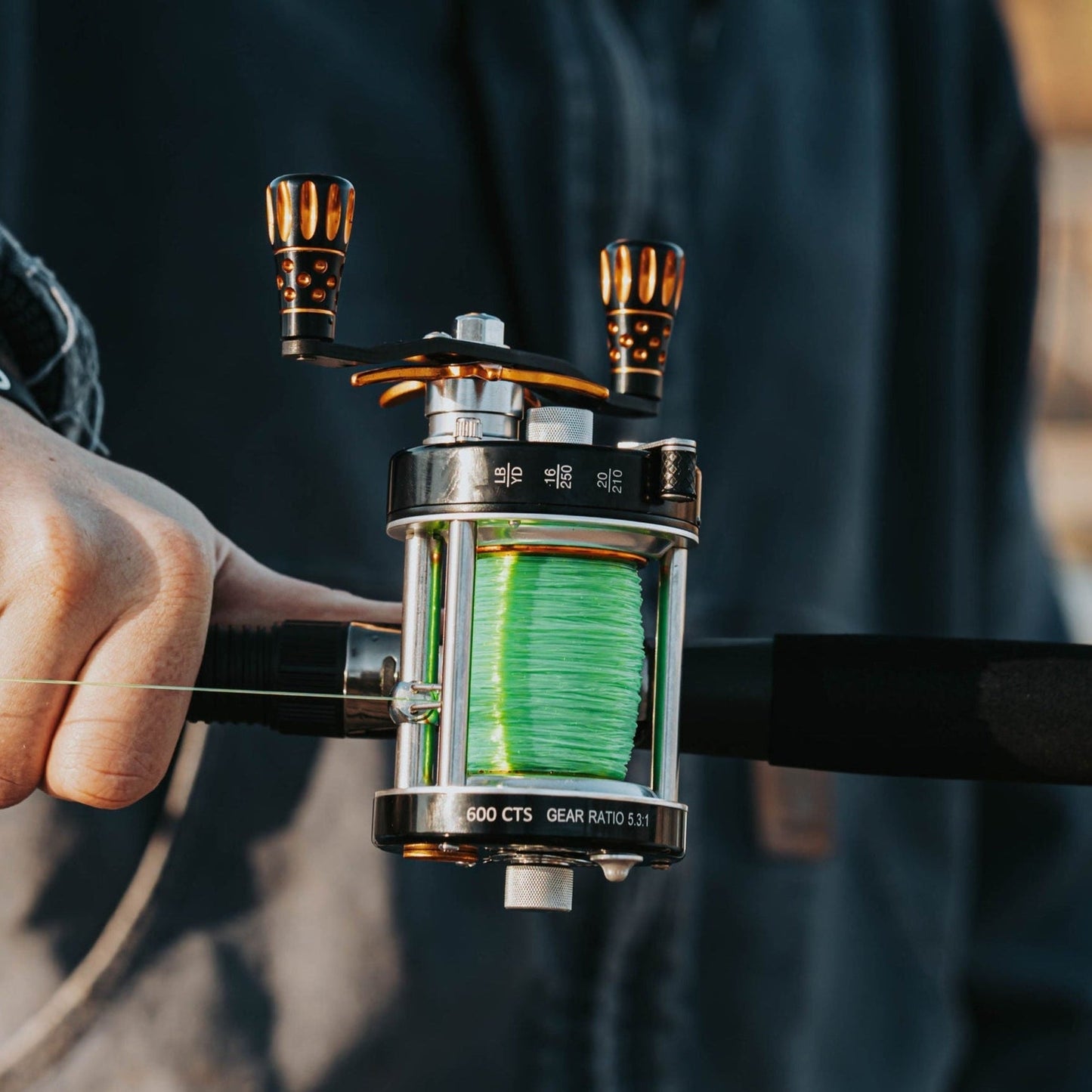 Moulinet Baitcaster Rond 600CTS