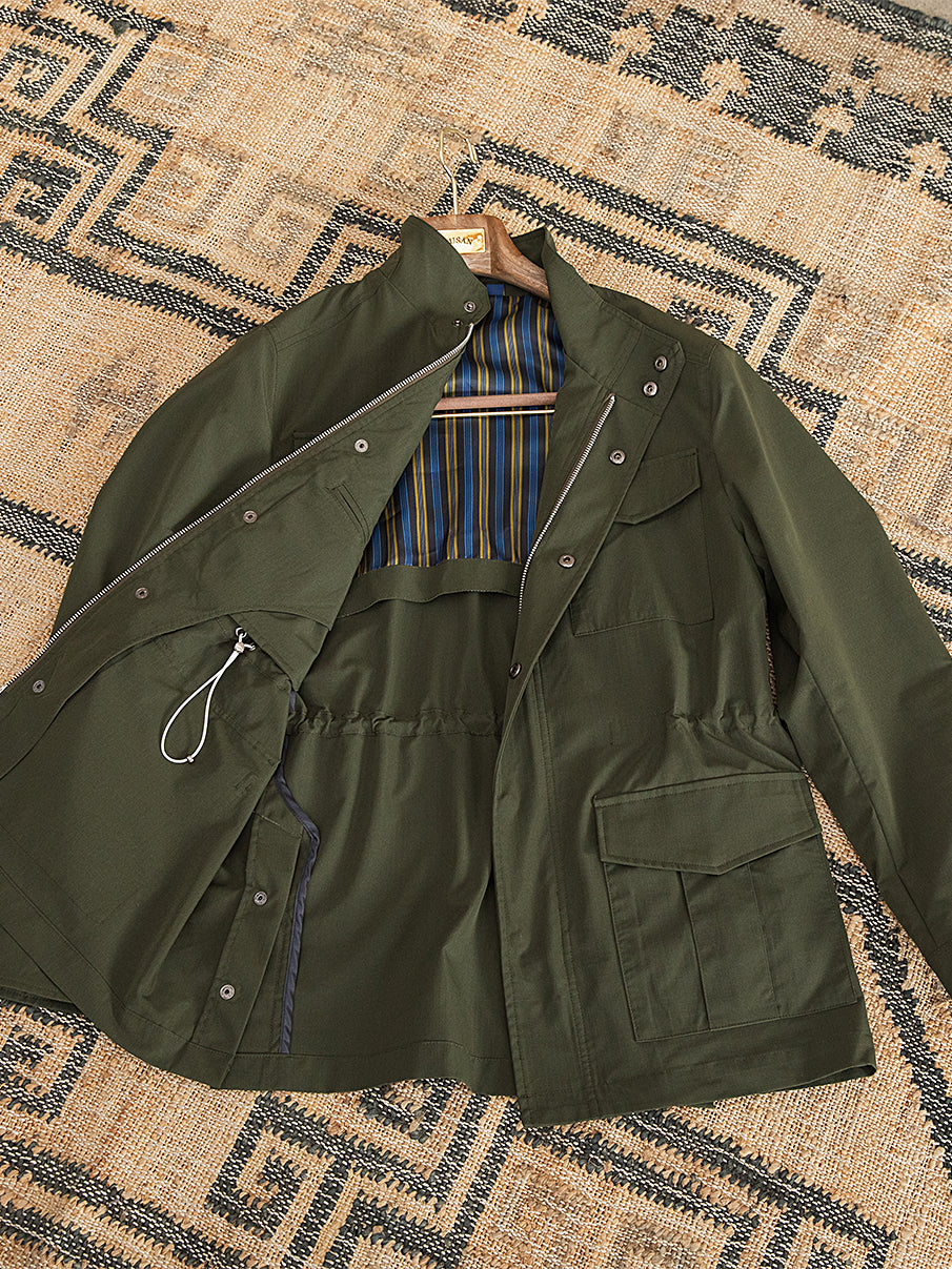 Chaqueta Retro Impermeable Ligera para Hombres