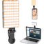 Portable Fill Light Dimmable Rechargeable Phone Light with Clip Super Bright Led Selfie Light Flicker-free for Makeup for Video - Korvel