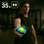 DFX Sports Pro Powerball Hand Grip Strengthener
