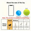 Interactive Rechargeable Dog Toy Ball - Smart Bouncing Fun