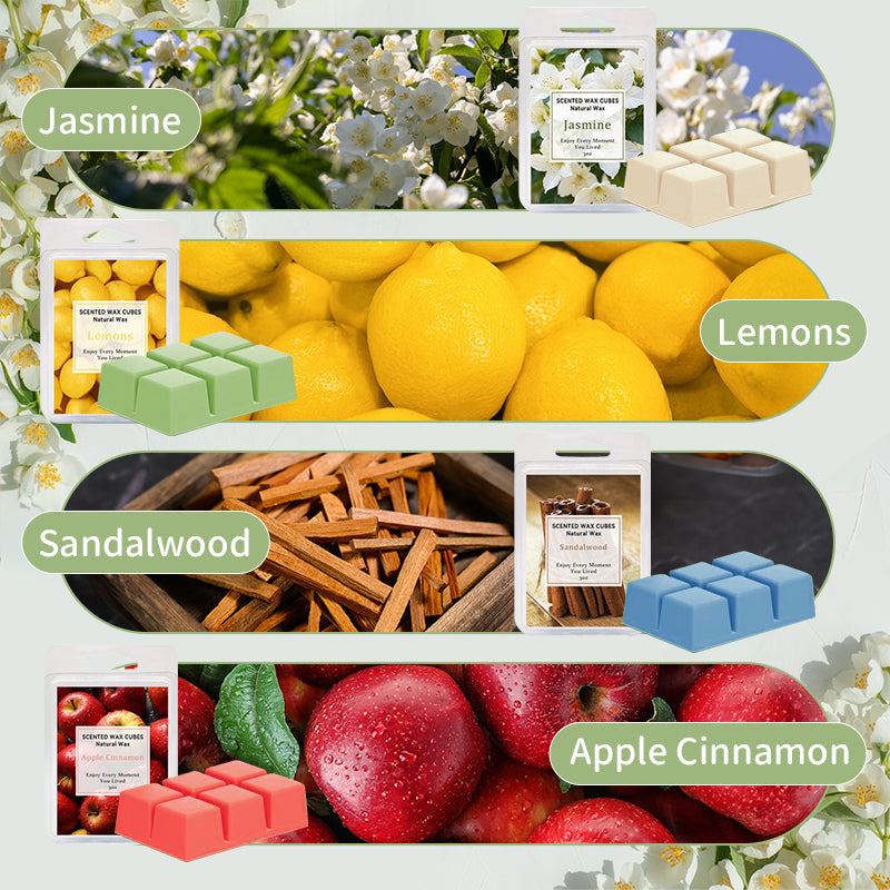 Colorful Eight - Scented Wax Cubes Set