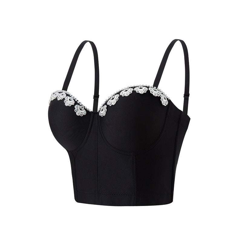 Débardeur Corset Élégant en Fishbone