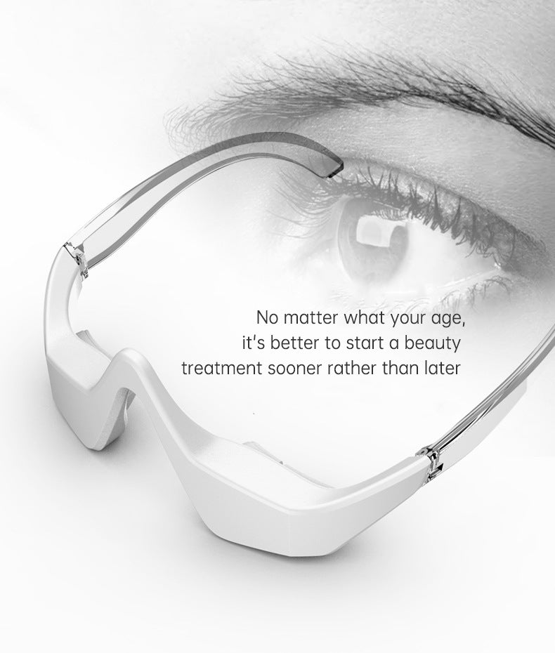 Premium Electric Eye Massager with LED Red Light Therapy