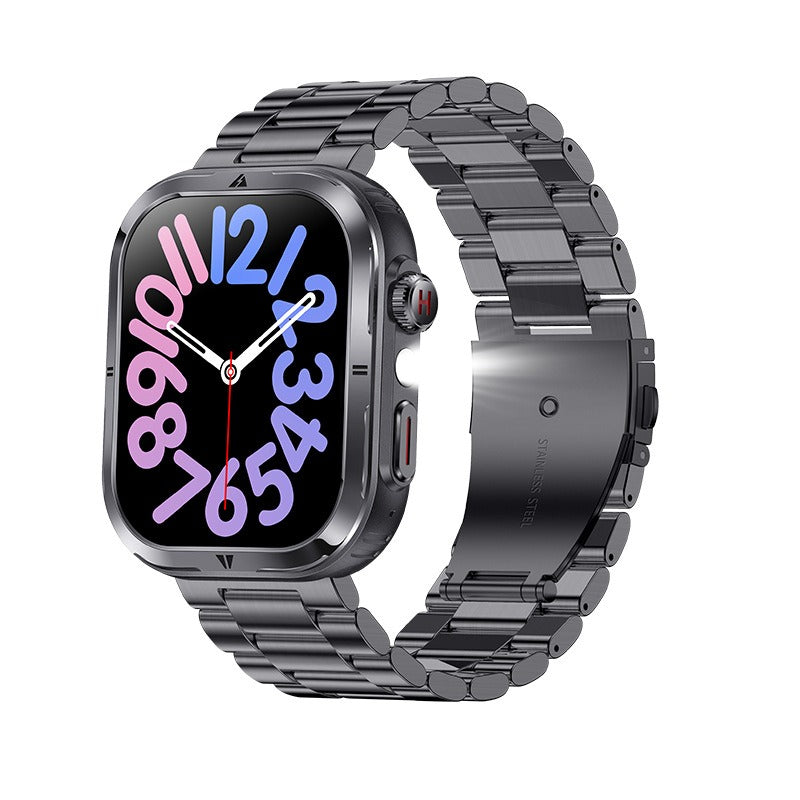 Smart Watch Bluetooth Call Music Multi sport Mode LED Light Heart Rate Blood Pressure Blood Oxygen Detection - Korvel