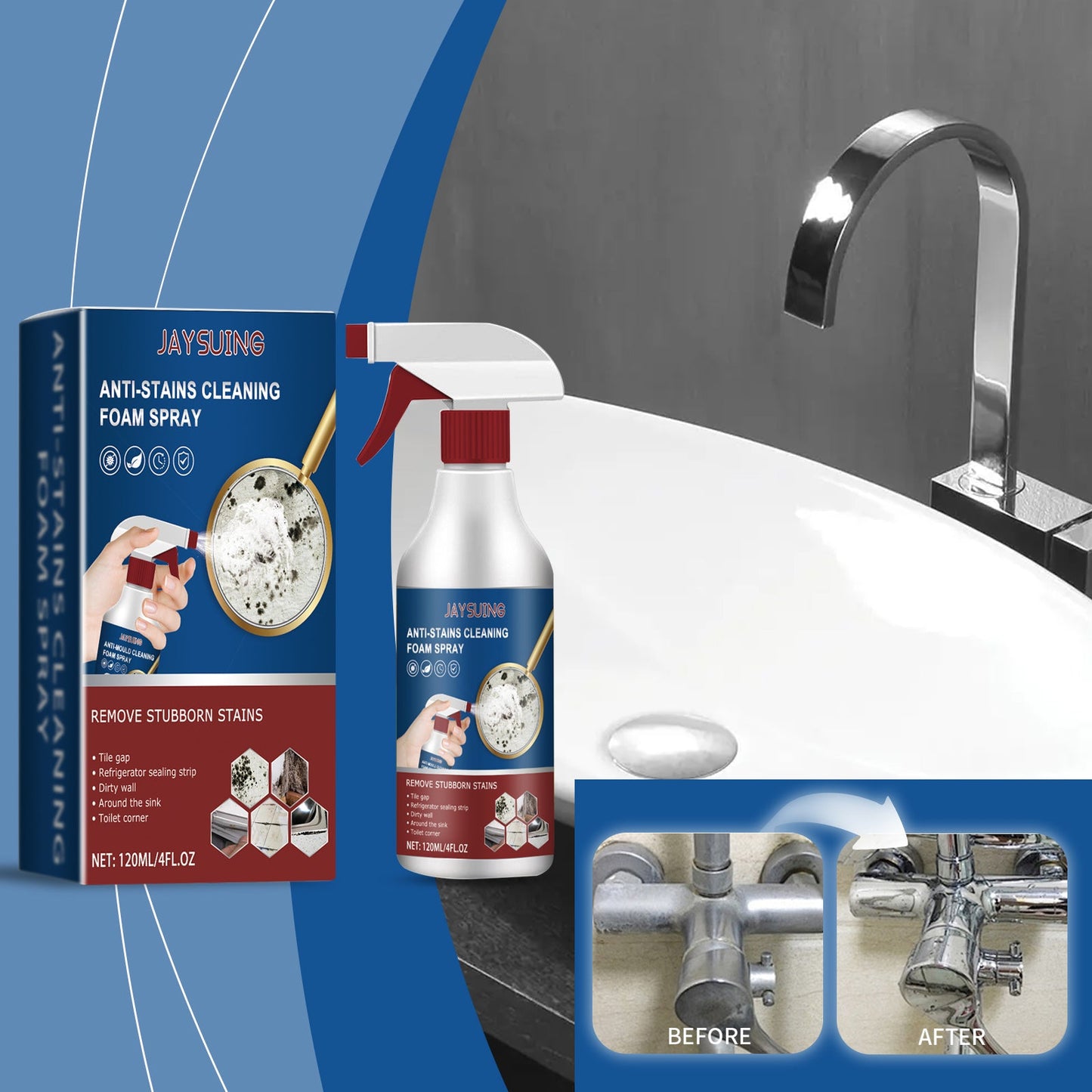 Aerosol de Limpieza Espumoso para Baño Premium