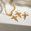 18K Gold-Plated Stainless Steel Cross Necklace - Korvel