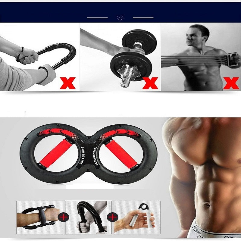 5-20KG Hand Strength Grip Trainer Multifunction Forearm Strength Force Fitness Springs Power Wrist Arm Exerciser Chest Expander - Korvel