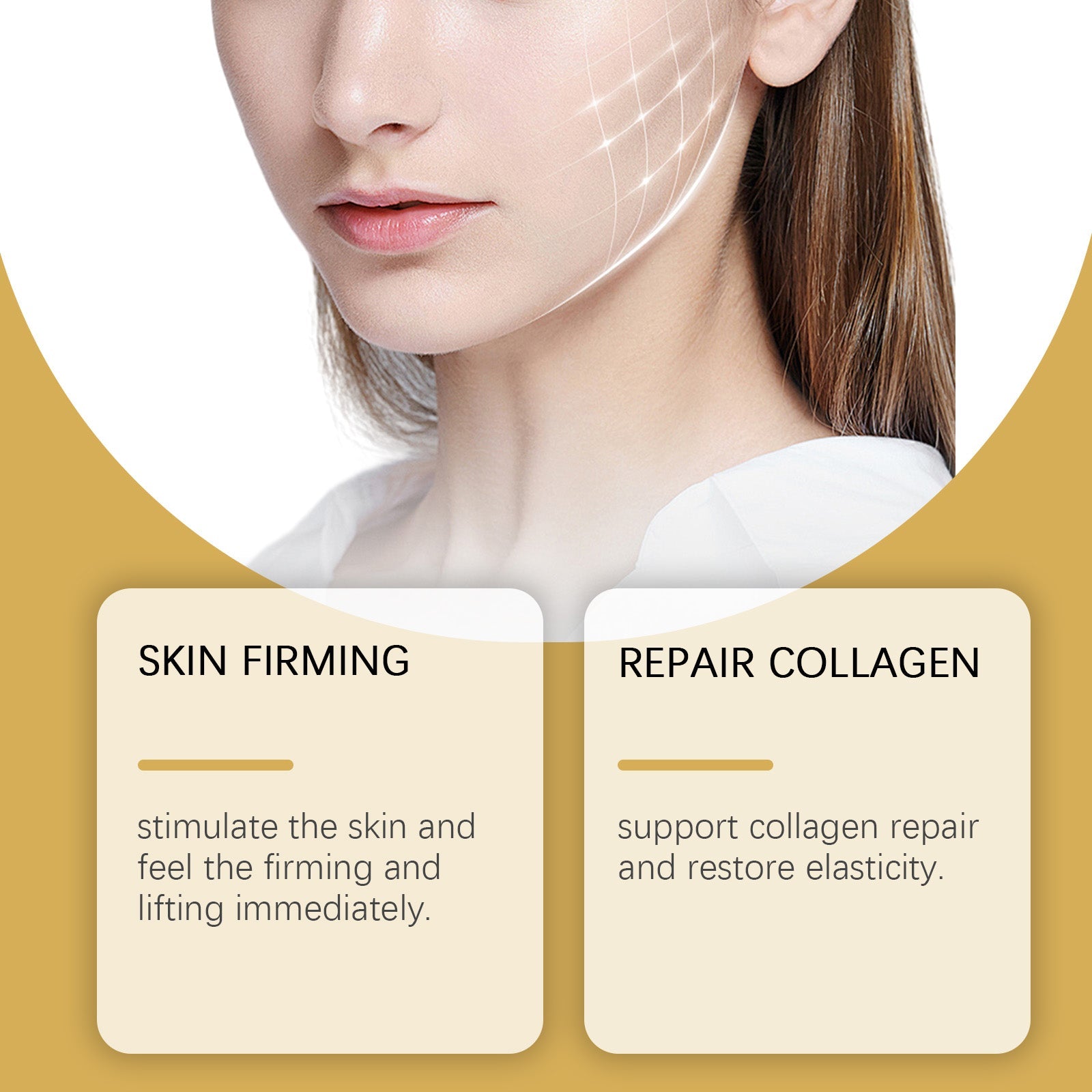 Face Firming Machine Face Lift Massage Gentle Comfort Repair Small Portable Massager - Korvel